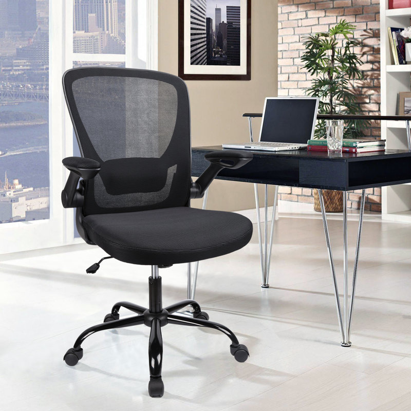 Komene Home Office Chair, Ergonomic Office Chair With Large Seat